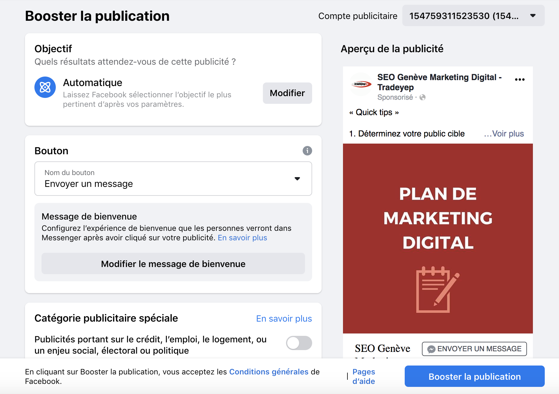 La publicité sur Facebook, bonnes pratiques episode artwork