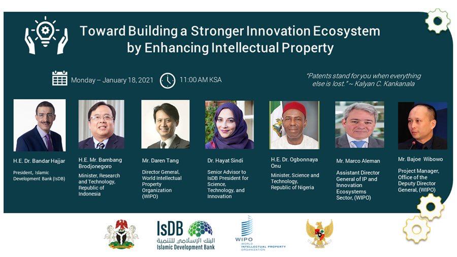 WIPO Match by Mr. Bajoe Wibowo at virtual seminar co-hosted with the Islamic Development Bank