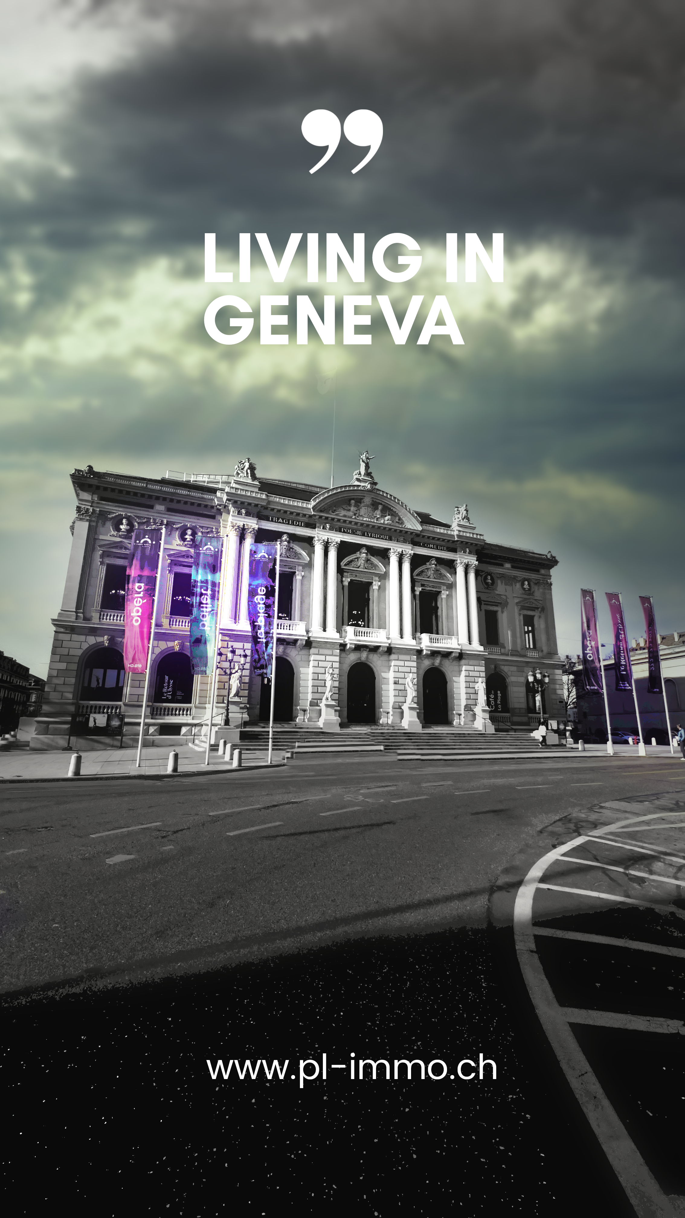 Grand Théâtre, Genève - pour Propriétés du Léman, PL Immo
